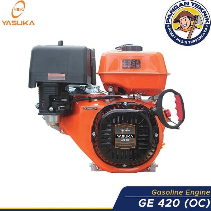 Mesin Penggerak Bensin Yasuka | Gx 420 Orange | Mesin Ketinting Premium Produk