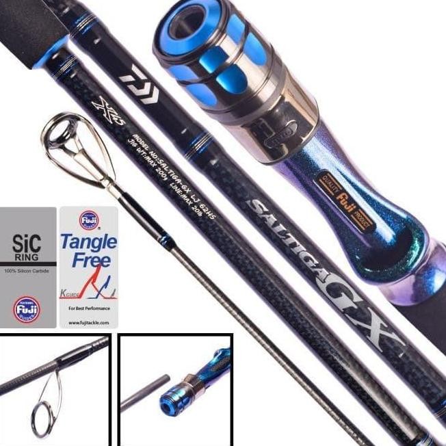 

Terlaris Joran Light Jigging Daiwa Saltiga Gx Lj 62Hs | 62Mhs Pilih Ukuran
