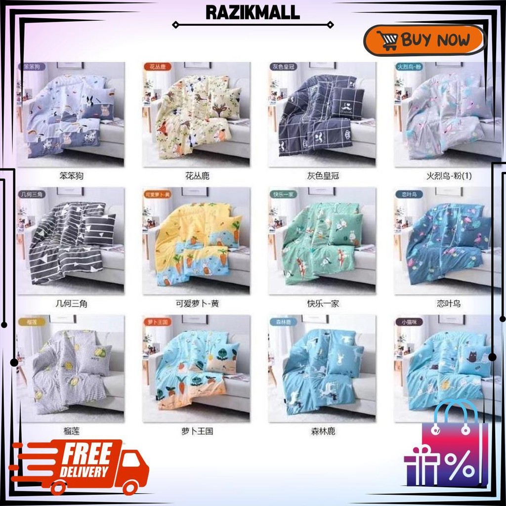 Balmut Bantal Selimut Karakter 2In1 - Bantal Selimut 2In1 Cod