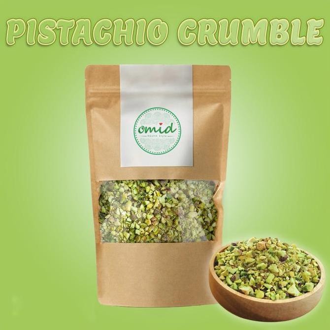 

Ready stok Terlaris Pistachio Crumble | Pecahan Pistachio | Pistachio Halus - 250gr Termurah