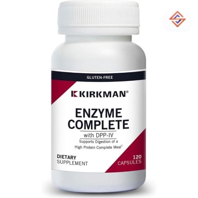 Kirkman Enzyme Complete Dpp Iv 120 Vegetarian Caps Original Produk