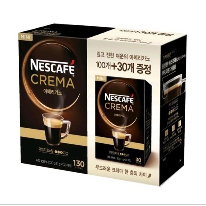 

Nescafe Crema Americano, Intenso, Sweat Coffee Korea Kopi Premium