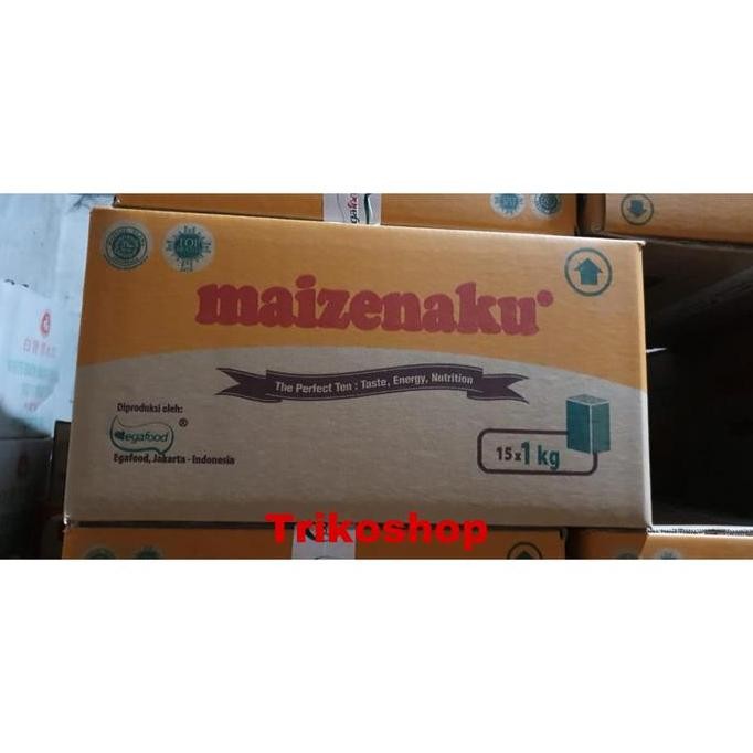

Terlaris Tepung Maizena Maizenaku / Corn Starch 1 Dus 15 X 1Kg