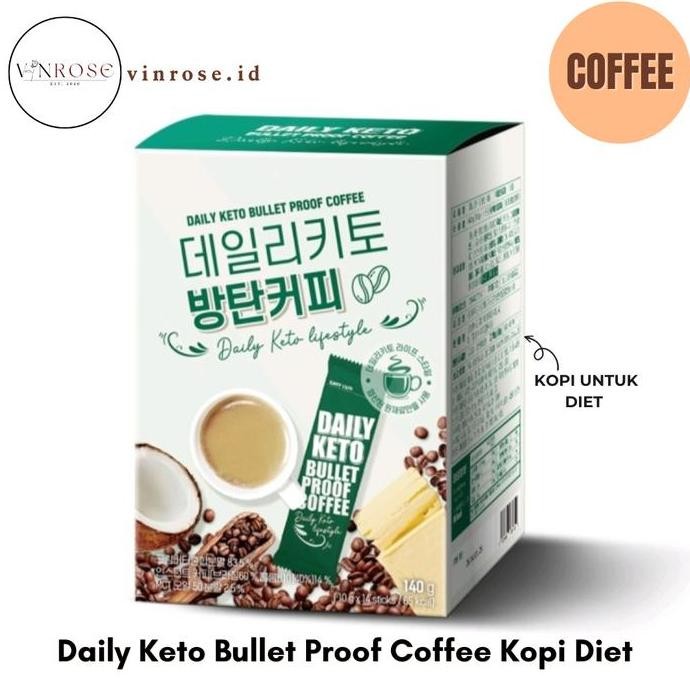 

Daily Keto Bullet Proof Coffee Diet Kopi Korea/ Bullet Proof Kopi