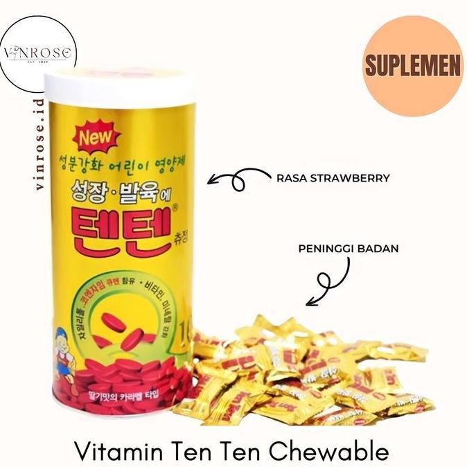 Vitamin Ten Ten Korea Peninggi Badan Ready Stock