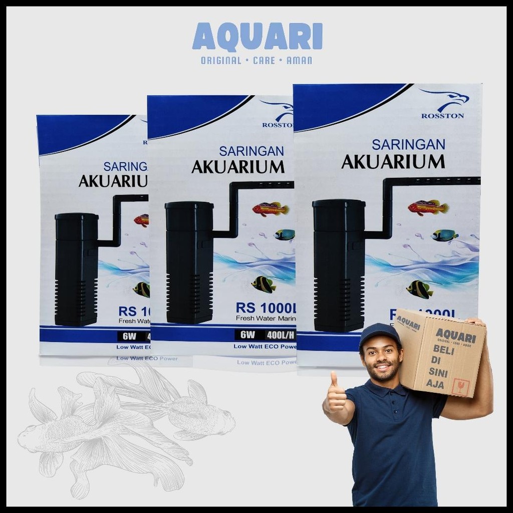 ROSSTON RS 1000L MINI FILTER - FILTER INTERNAL AQUARIUM