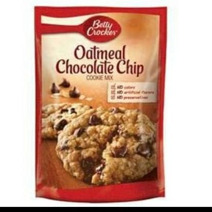 

Terlaris Tepung Kukis Betty Crocker Oatmeal Chocolate Chip Cookie Mix 496Gr