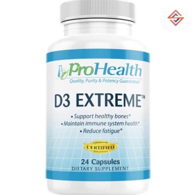 Prohealth Vitamin D3 Extreme 50000 50000 Iu 24 Caps Original Produk