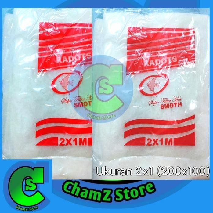 Terlaris Busa Kapas Filter Aquarium 2X1 / Kapas Busa Filter Kolam Jumbo 2X1