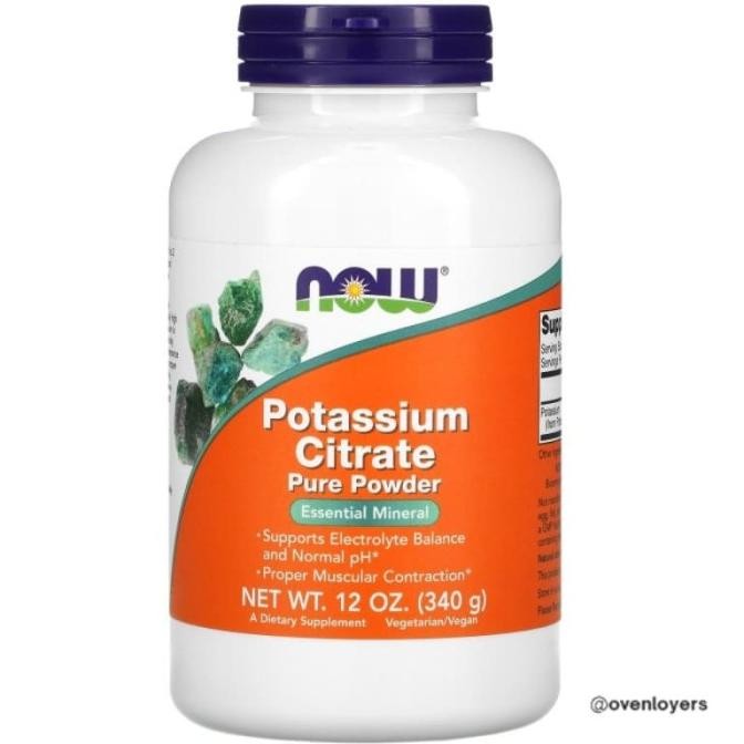 

Now Potassium Citrate Pure Powder 340 G
