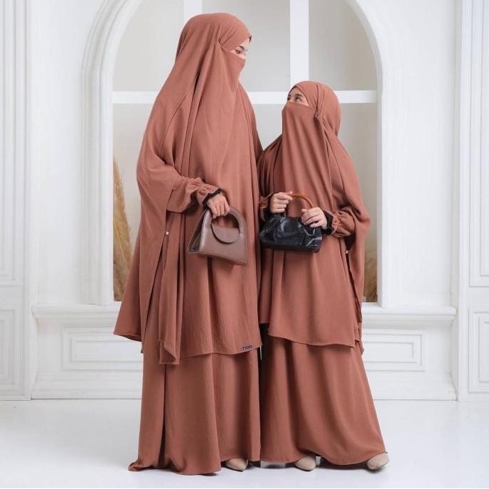 GAMIS SYARI COUPLE IBU DAN ANAK/FASHION MUSLIM