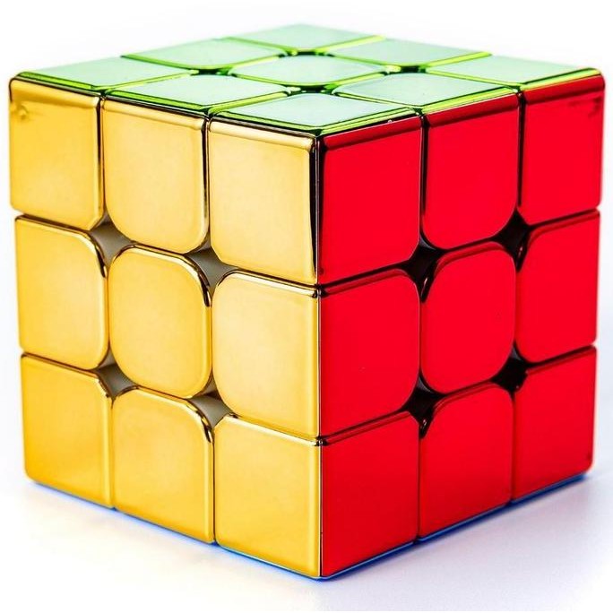 ready Magic Cube Magnetic Cyclone Boys Metallic 3x3 M Puzzle Kubus Magnetik 3x3x3 Stickerless murah