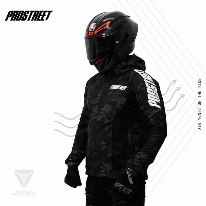 ready Jaket Motor Prostreet Atlas Camo Black V2