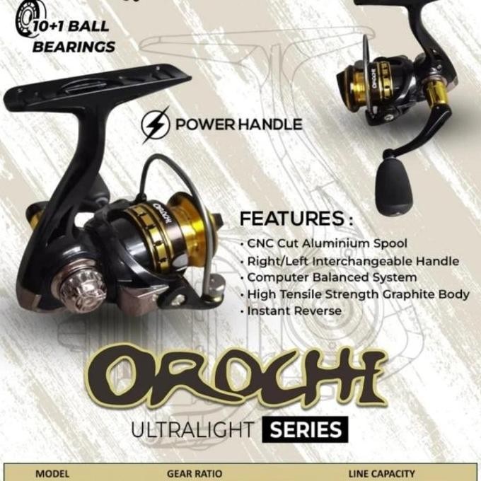 Terlaris Reel Ul Iroly Orochi 500 800 Power Handle