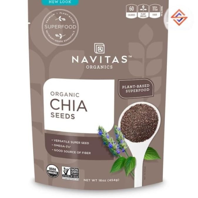 

Navitas Organics Organic Chia Seeds 454 G Original Produk