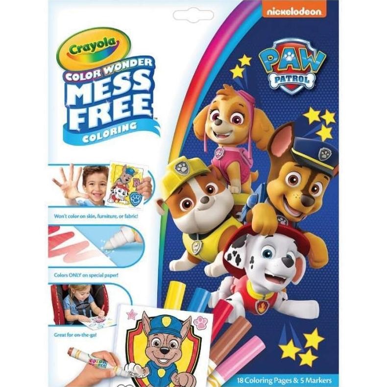 

LINDU CRAYOLA Color Wonder Paw Patrol Foldalope 18Pk