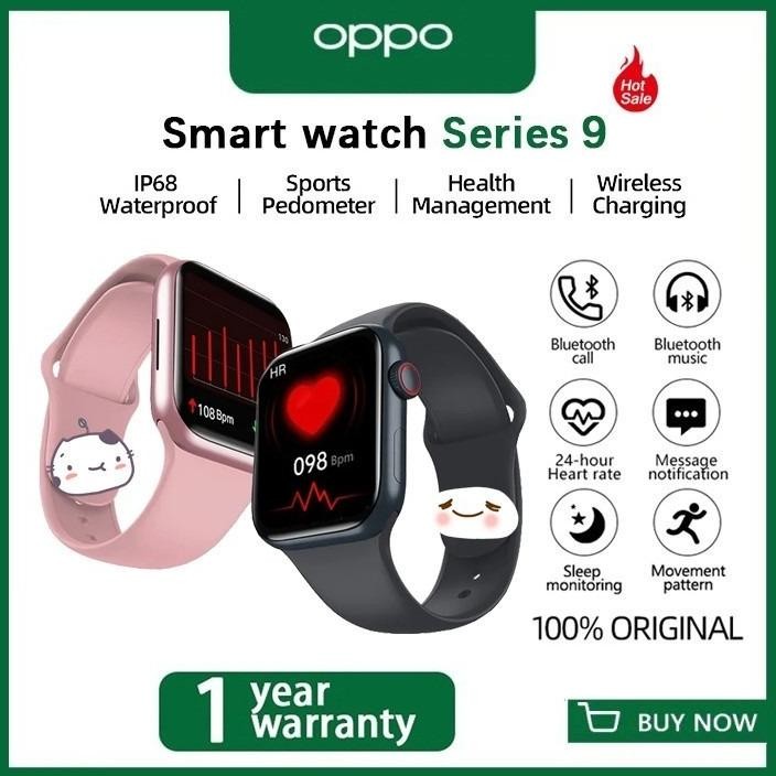 Diskon Oppo Smartwatch S9 Pro Max Wanita Tahan Air Jam Pintar Bluetooth Olahraga Smart Watch Gps Pet