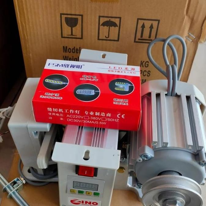 dinamo servo zino 750 watt mesin jahit dll