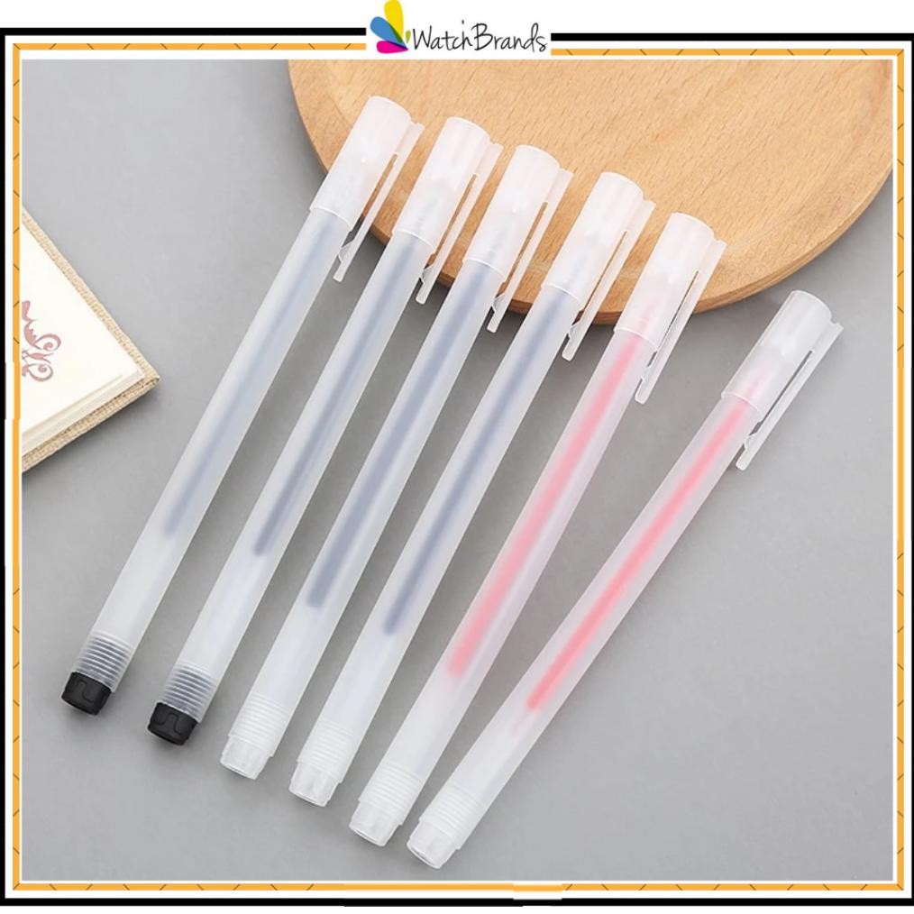 

''Terlaris" Wbs Pulpen Gel 0.Mm Bolpoin Pena Tinta Transparant Pen Gel Cair Ss20 Murah