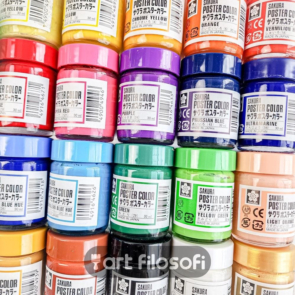 

KA Sakura Poster Color 30ml | Cat Poster