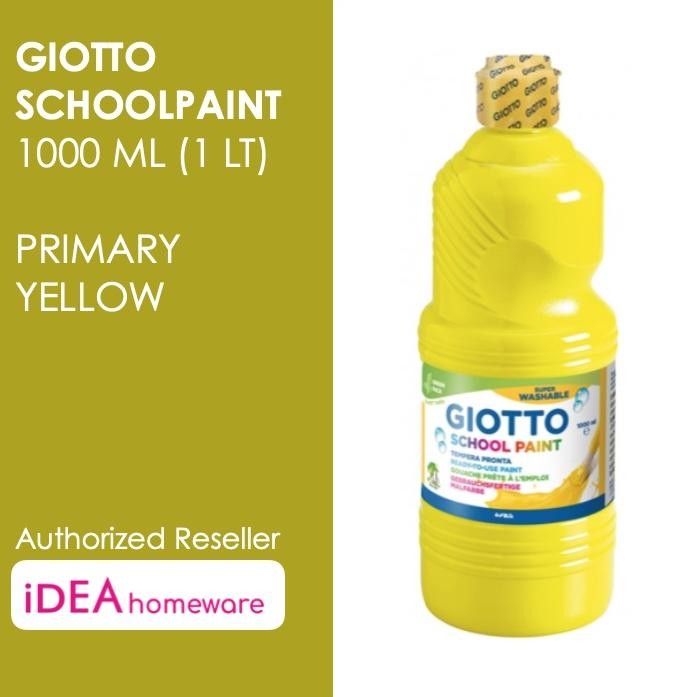 

KA Giotto School Paint Primary Yellow 1000 ml Cat Air Poster Lukis Warna Kuning 1 Liter