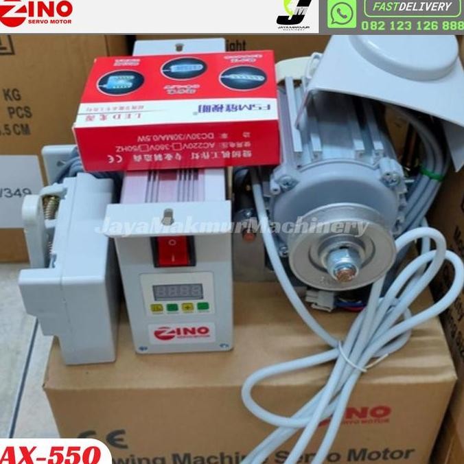 ZINO AX-550 Servo Motor Dinamo Mesin Jahit Industri Hemat listrik
