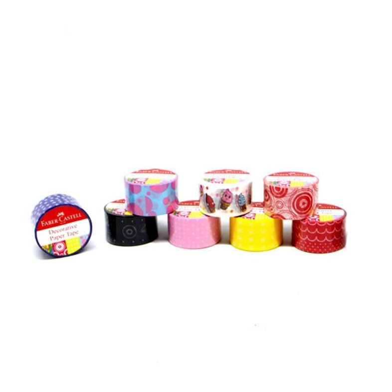 

Ty-65 Iqr-914 New Arival Faber Castell Decorative Paper Tape Isolasi Kertas Motif Lucu Unik Murah Original Termurah