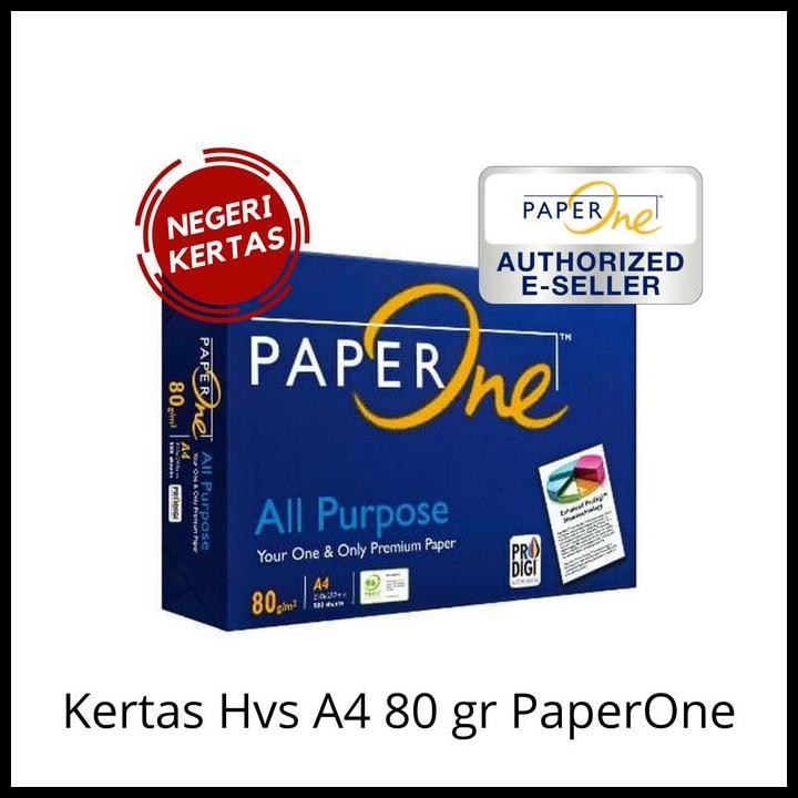 

Terlaris Kertas Hvs A4 80 Gr Paperone Good Quality