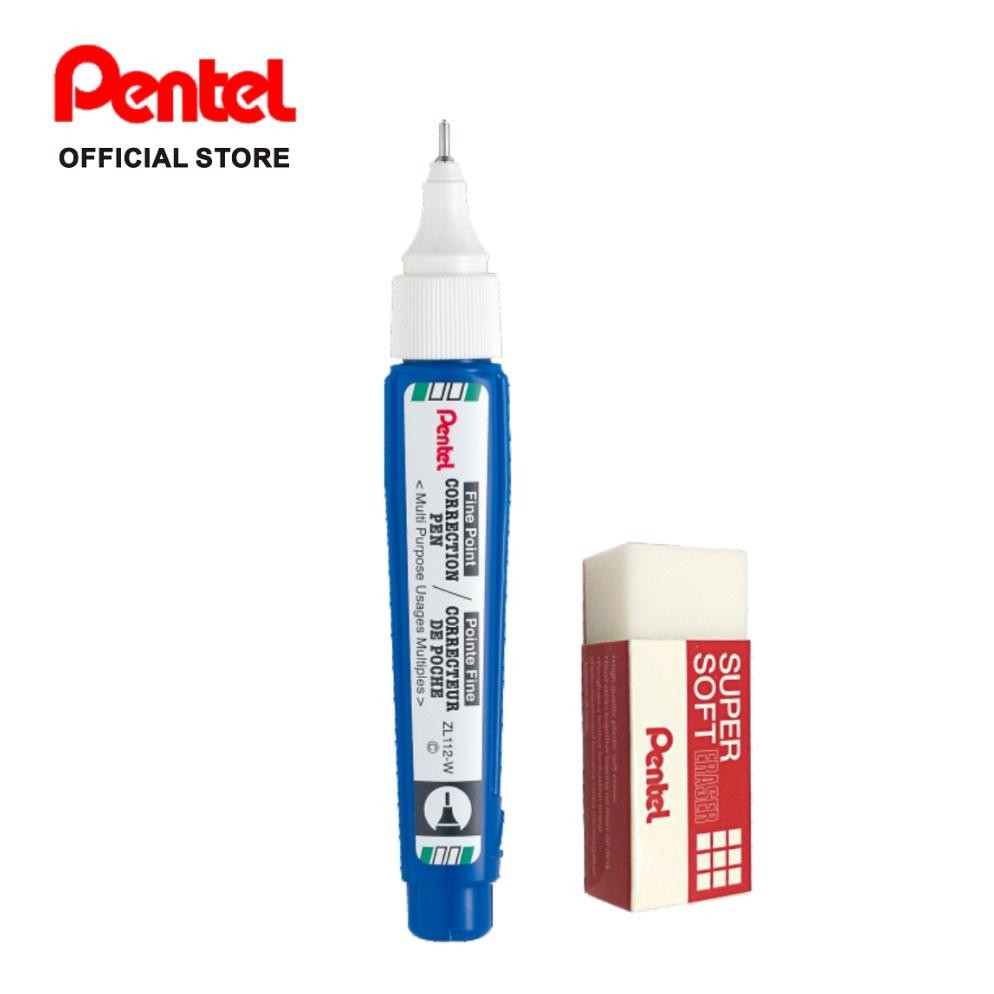 

Promo Set Correction Pen Zl112 - W + Eraser 03