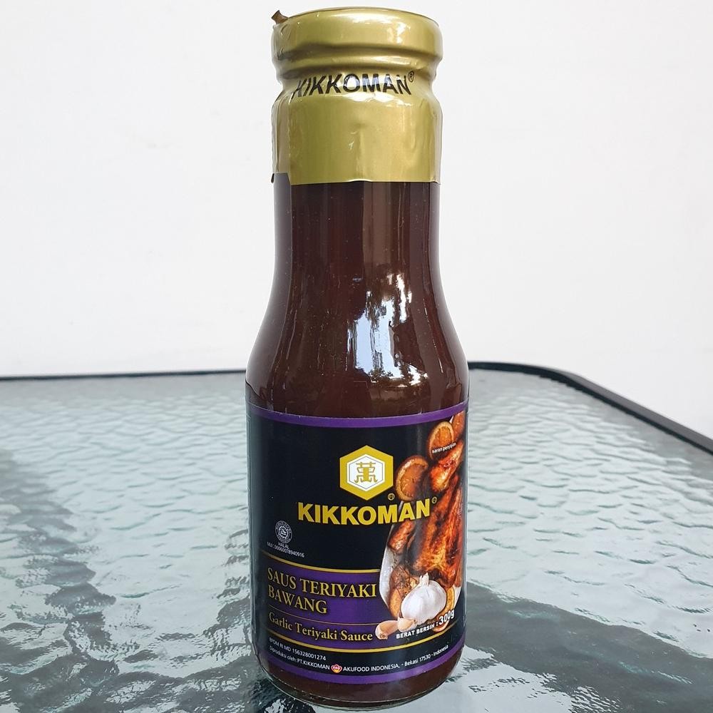 

Koe-1116 Dvc-78 Gj-46 Kikkoman Garlic Teriyaki Halal Sauce / Saus Teriyaki Bawang Halal 300Gr Kc Murah Termurah