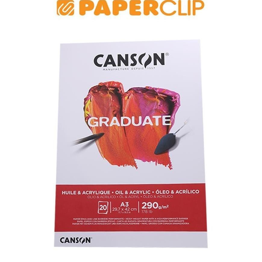 

LINDU SKETCHBOOK A3 CANSON GRADUATE OIL & ACRYLIC 400110381