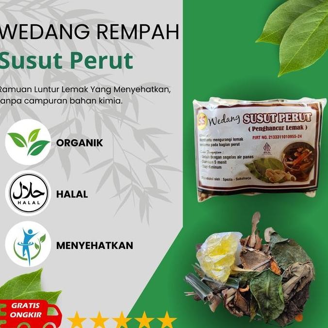 

populer] JAMU WEDANG REMPAH SUSUT PERUT PELAGSING HERBAL ORGANIK KEMASAN PER 10 PCS