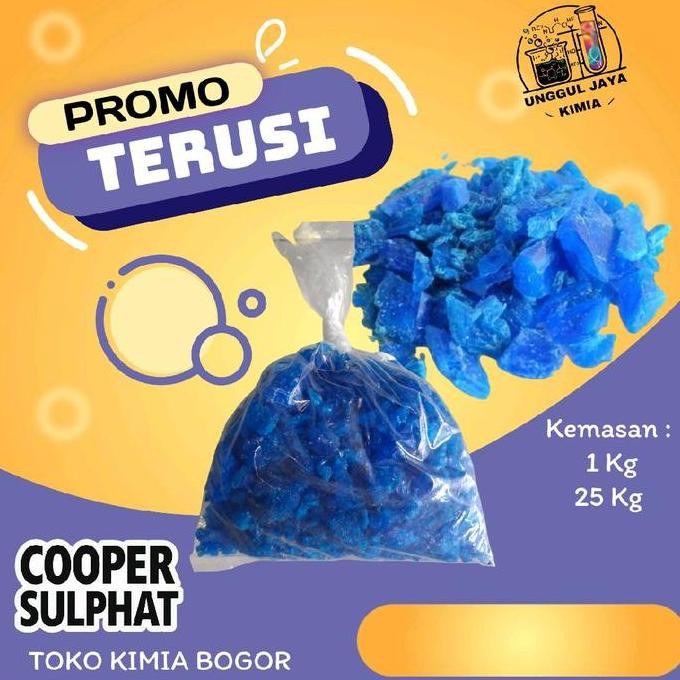 ''Terlaris" Terusi Super Sulfat @ 1 Kg Untuk Pupuk Dan Kolam Renang Murah