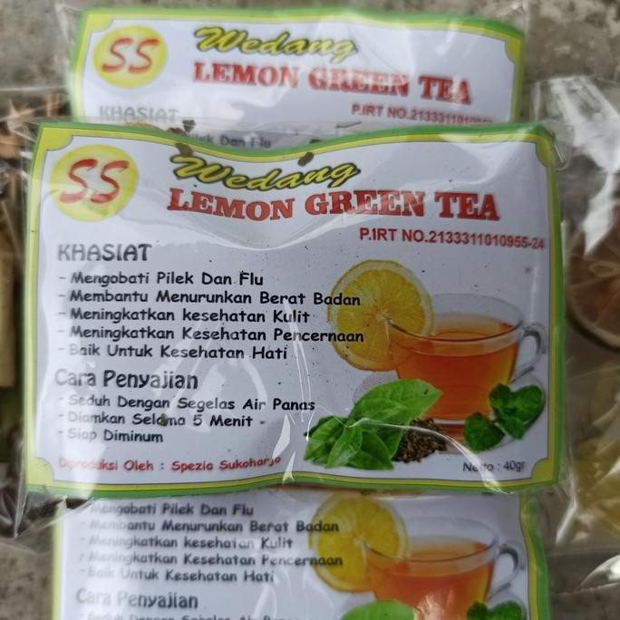 

Buruan beli] WEDANG REMPAH LEMON GREEN TEA - TEH HIJAU - WEDANG TEH HIJAU GREEN TEA