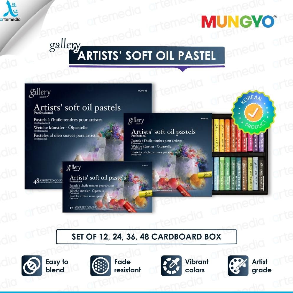 

LINDU Mungyo Gallery Artists Soft Oil Pastel Set Crayon Minyak