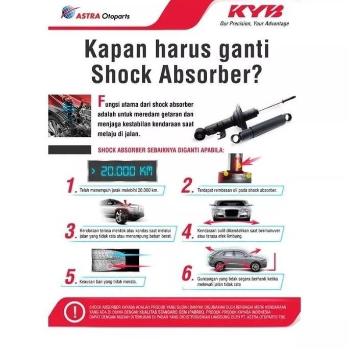. Shockbreaker KYB KAYABA ULTRA SUZUKI ERTIGA BELAKANG ORIGINAL