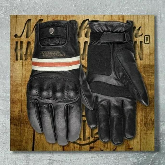 Glove Harley Davidson Leather Ori Ready