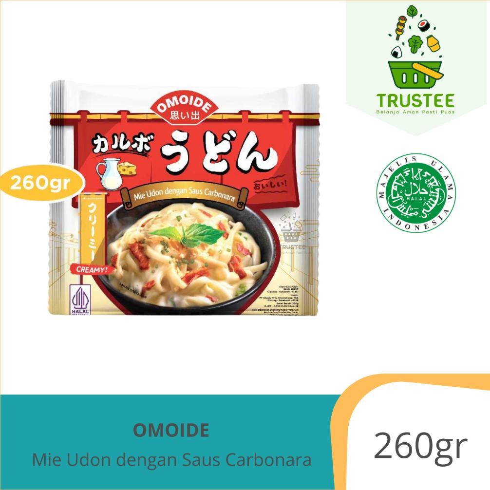 

An85 Cq37 Lnb-1217 Omoide Carbonara Udon / Mie Udon Instan Saus Carbonara Halal 260Gr Hemat Terlaris