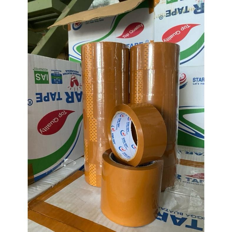 

KA Lakban (per 6 pcs/SLOP) 100 Yard x 45 mm ECO Star Tape