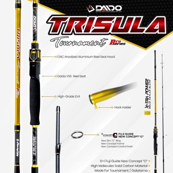 

Terlaris Joran Daido Trisula Tournament 180