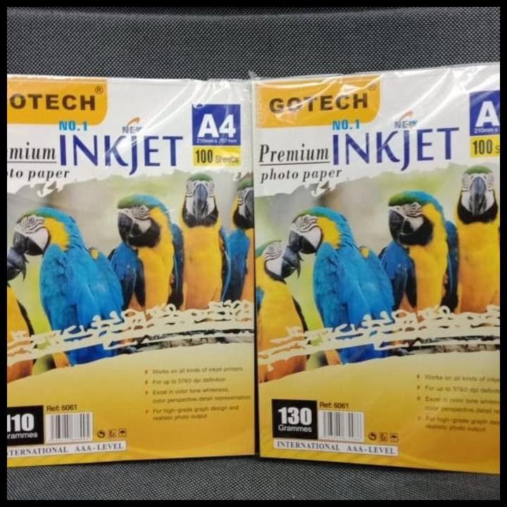 

Terlaris Kertas A4 Inkjet Paper 130Gr Good Quality