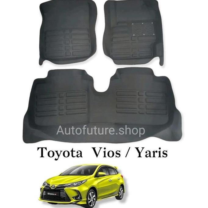 Karpet Mobil 5D Premium Toyota Vios / Yaris Tahun 2008-2013 Car