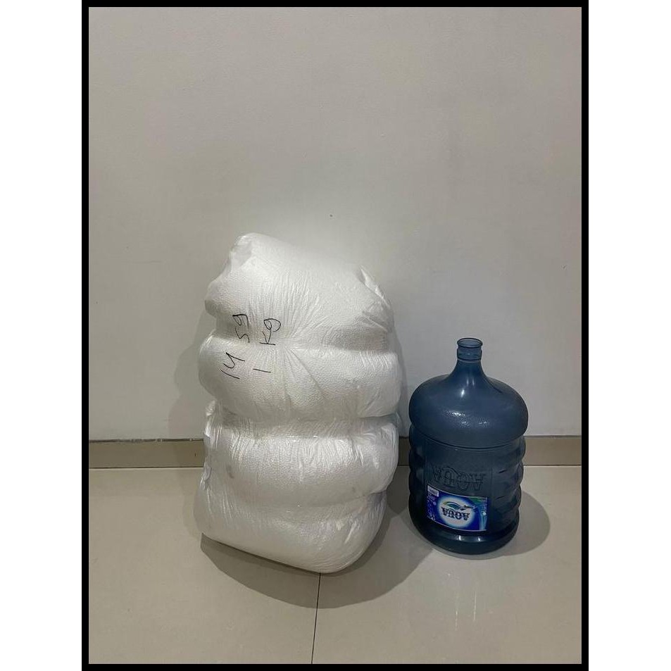 

Terlaris Styrofoam Butiran - Styrofoam Beads - Styrofoam Salju 1Kg Good Quality