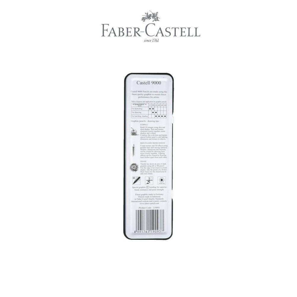 

Faber-Castell Pensil Menulis 9000 Set 6