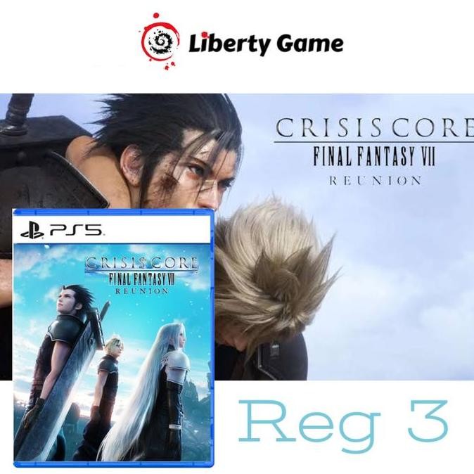 Murah PS5 Crisis Core Final Fantasy VII Reunion / FF VII Reunion / FF 7 lib33g Segera Beli