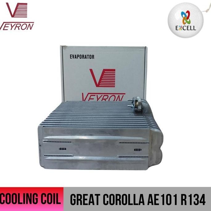 . Evap Evaporator Cooling Coil Ac Mobil Baleno Great and Startlet r134 All New Corolla AE 101 111 11