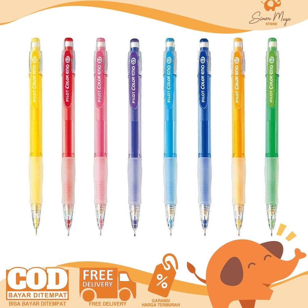 

Yl-24 To94 Fgs-3 Pilot Pensil Mekanik Color Eno 2B 0,7Mm / Pensil Mekanik Warna / Pilot "Color Eno" Mechanical Pencil Premium Original Yl-24