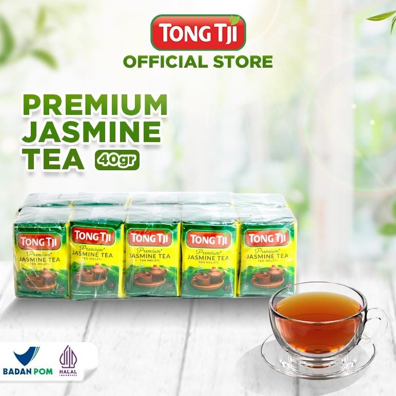 

Paling dicari Tong Tji Premium Jasmine Tea 40g, Teh Seduh Per Slop Isi 10Pcs