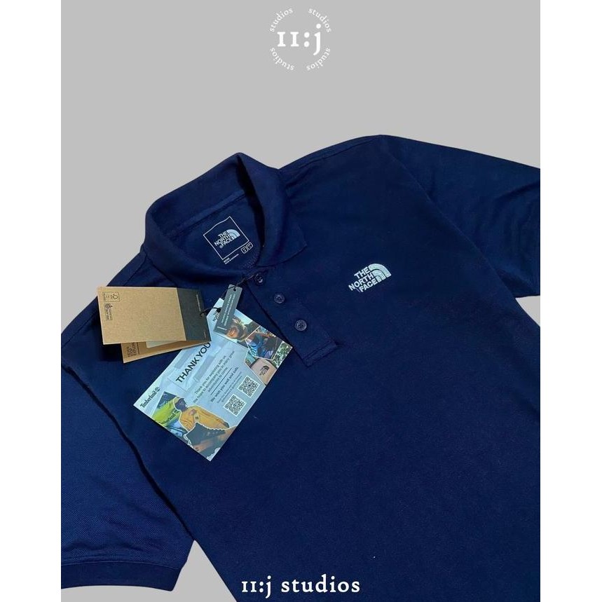 Terbaru Kaos Polo The North Face Calpine Polo Shirt Tnf Asli Original - Navy Terjamin