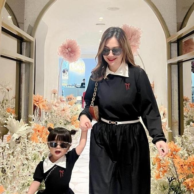 Tersedia LITTLEARUMA MAYA - baju couple ibu dan anak - kaos lengan panjang anak dan dewasa - couple 